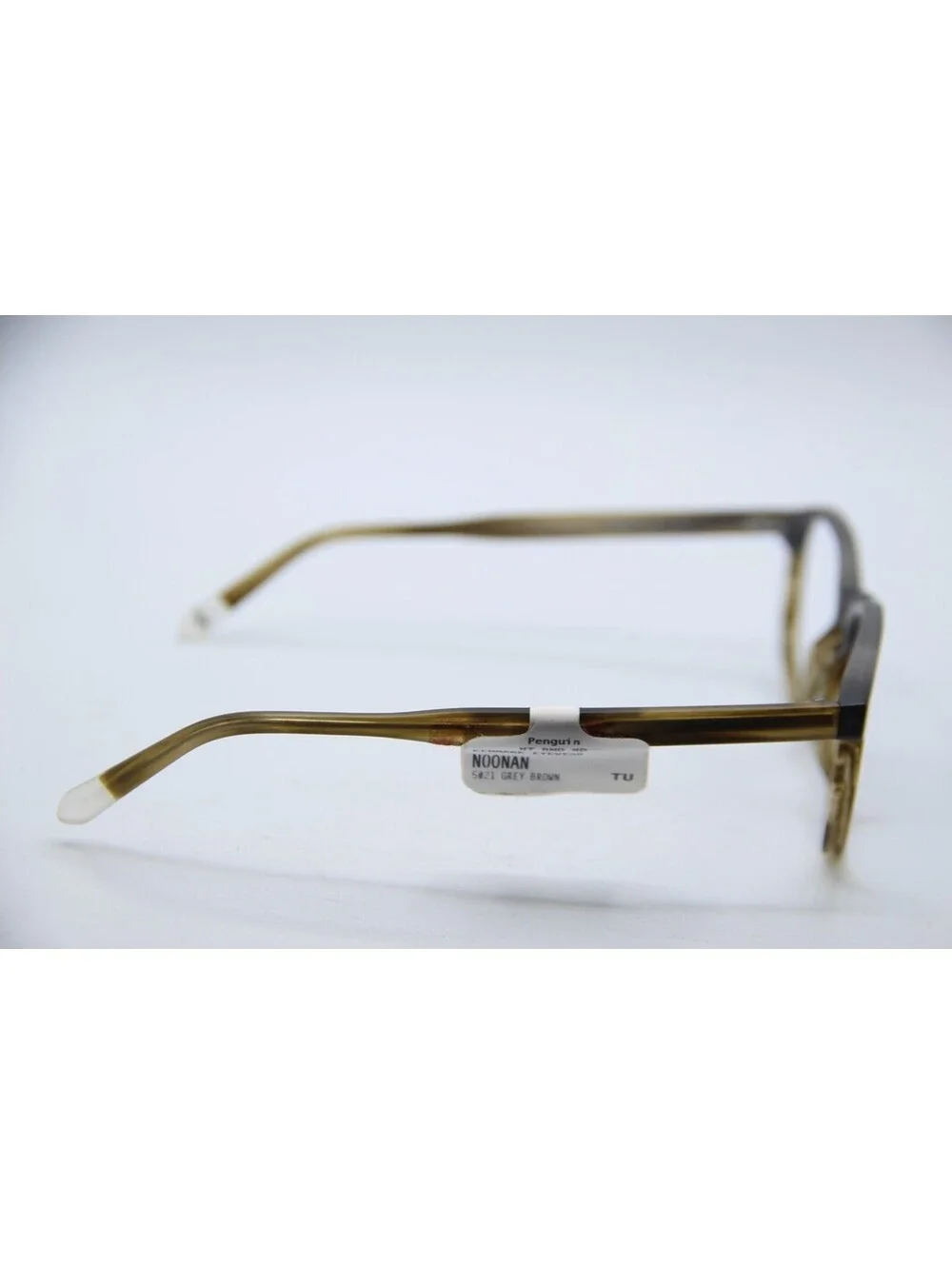 Penguin The Noonan Gr Gray Brown Authentic Frames Eyeglasses 50-21